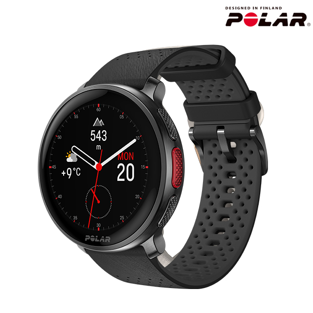 ポラール Vantage V3 S-L 充電式クオーツ スマートウォッチ ブランド メンズ レディース Bluetooth POLAR 900108890 デジタル ナイトブラック 黒