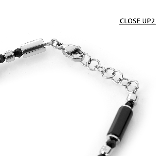 ポリス ブレスレット メンズ ブランド POLICE GB0037301 ブラック シルバー アクセサリー_3