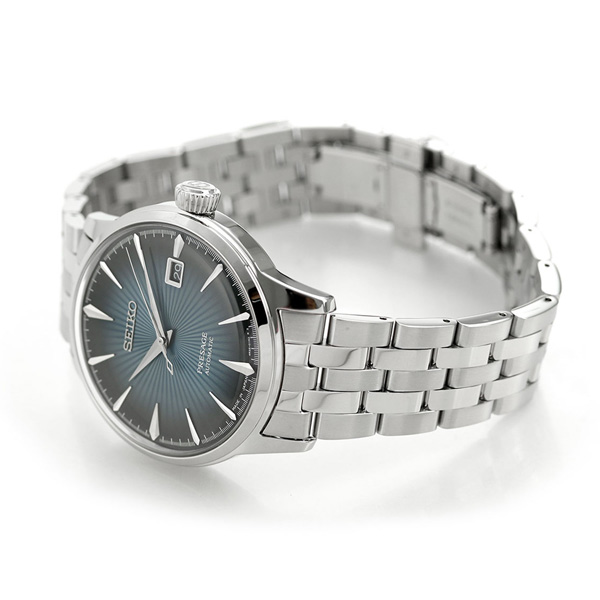 セイコー メカニカル プレザージュ Cocktail Time カクテルタイム ブルームーン 自動巻き SARY123 腕時計 メンズ ネイビー SEIKO Mechanical PRESAGE 高級 ブランド おしゃれ 防水 プレゼント 男性 実用的_3