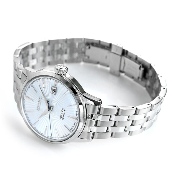 セイコー プレザージュ Cocktail Time カクテル スカイダイビング 自動巻き メンズ 腕時計 SARY161 SEIKO PRESAGE アイスブルー 高級 ブランド おしゃれ 防水 プレゼント 男性 実用的_3