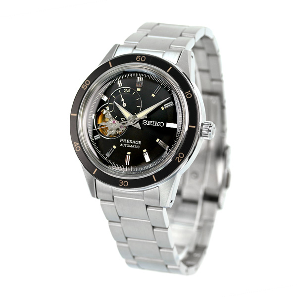 セイコー メカニカル プレザージュ セミスケルトン オープンハート 日本製 自動巻き SARY191 SEIKO Mechanical PRESAGE 腕時計 ブランドの通販は