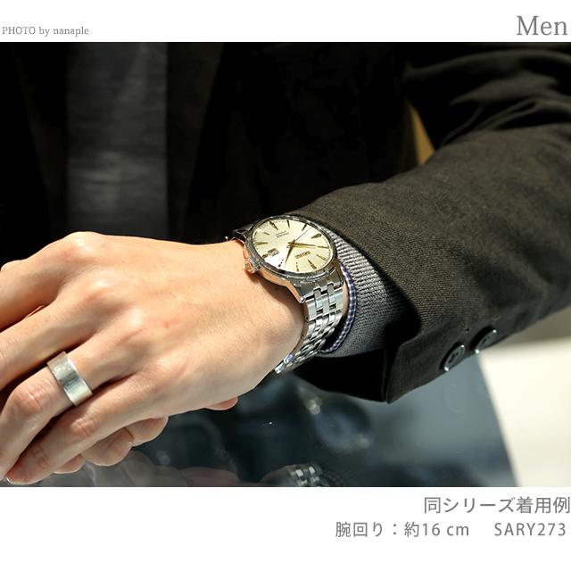 セイコー プレザージュ Cocktail Time 自動巻き 腕時計 ブランド メンズ SEIKO PRESAGE SARY273 アナログ ゴールド 日本製 高級 おしゃれ 防水 プレゼント 男性 実用的_6