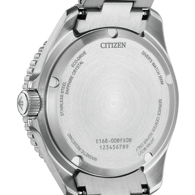 シチズン プロマスター マリン ダイバー200m エコドライブ 腕時計 ブランド メンズ ダイバーズウォッチ ソーラー CITIZEN PROMASTER BN0260-54L アナログ ブルーグラデーション おしゃれ 防水 文字盤 大きい プレゼント 男性 実用的_6