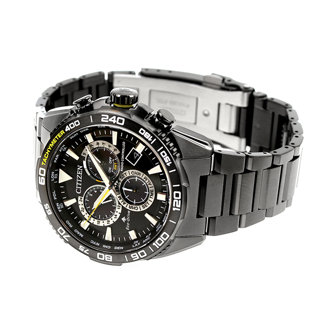 シチズン メンズ 腕時計 エコドライブ電波時計 20気圧防水 CB5037-84E CITIZEN プロマスター オールグレー_3