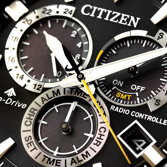 シチズン メンズ 腕時計 エコドライブ電波時計 20気圧防水 CB5037-84E CITIZEN プロマスター オールグレー_5