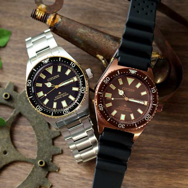 美品】腕時計 プロマスター NY0125-08W メンズ ブラウン - 腕時計