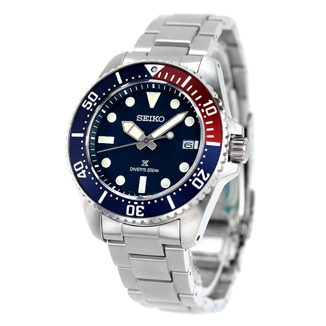 セイコー プロスペックス ダイバースキューバ ソーラー 腕時計 ブランド メンズ ダイバーズウォッチ SEIKO PROSPEX SBDJ061 アナログ ブルー_6