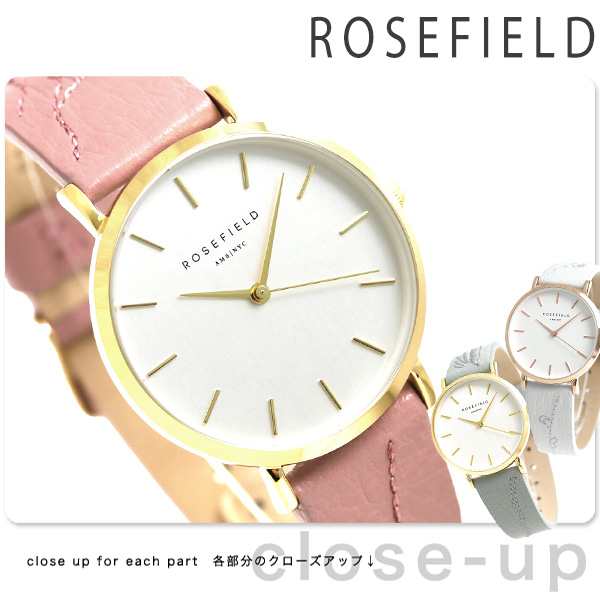 あす着】ROSEFIELD ローズフィールド ザシティブルーム 33mm レディース 腕時計 CityBloom 革ベルトの通販はau PAY  マーケット - 腕時計のななぷれ