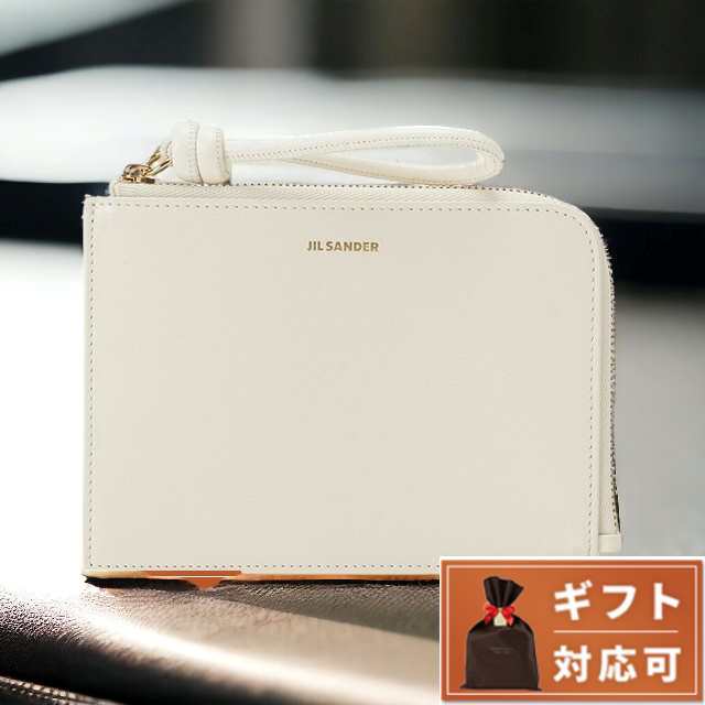 ジルサンダー JIL SANDER J07UI0002 P4841 106 ジロ コインケース カードケース 小銭入れ ホワイト レディース ユニセックス GIRO ENVELO