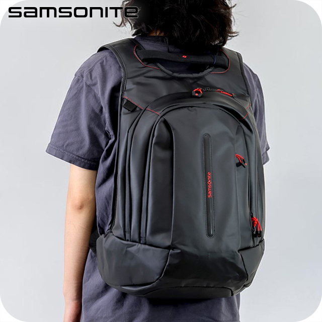 サムソナイト リュック メンズ ブランド Samsonite ECODIVER ビジネスカバン リュック バックパック リュックサック スクールバッグ PCバッグ 140872-1041 ブラック 旅行カバン ブランド 高級 おしゃれ プレゼント 男性 実用的 かっこいい