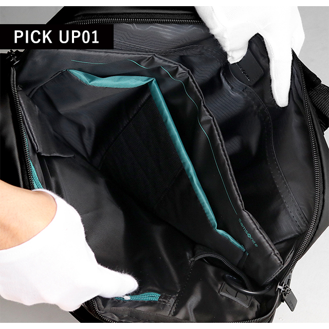 サムソナイト ビジネスバッグ メンズ ブランド Samsonite Mysight 14.1 ビジネスカバン パソコンバッグ PCバッグ ブリーフケース リクルートバッグ リサイクルポリエステル 135074 BLACK バッグ