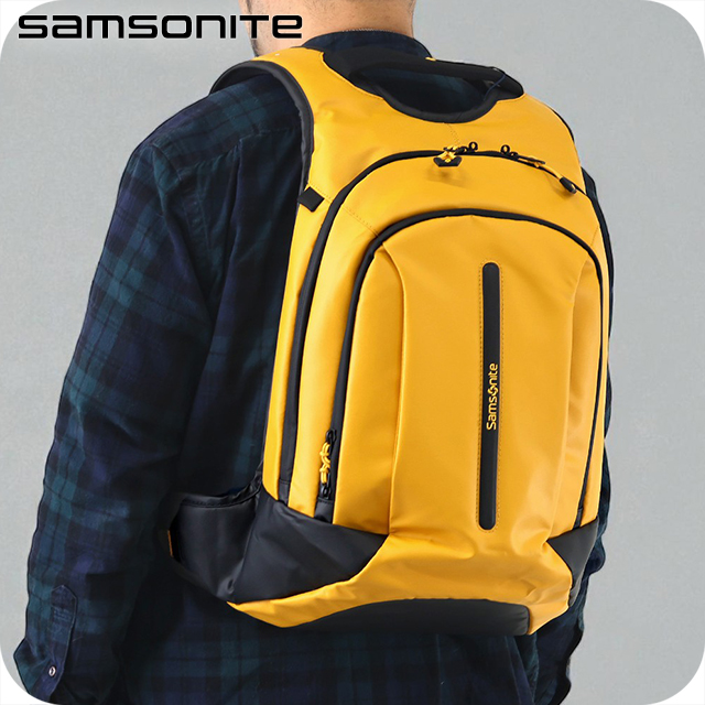 サムソナイト リュック メンズ レディース ブランド Samsonite エコダイバー バックパック リュックサック スクールバッグ イエロー バッグ