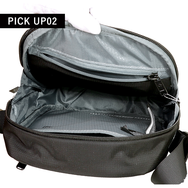 サムソナイト ボディバッグ メンズ レディース ブランド Samsonite ビズトゥーゴー ショルダーバッグ ブラック バッグ_4