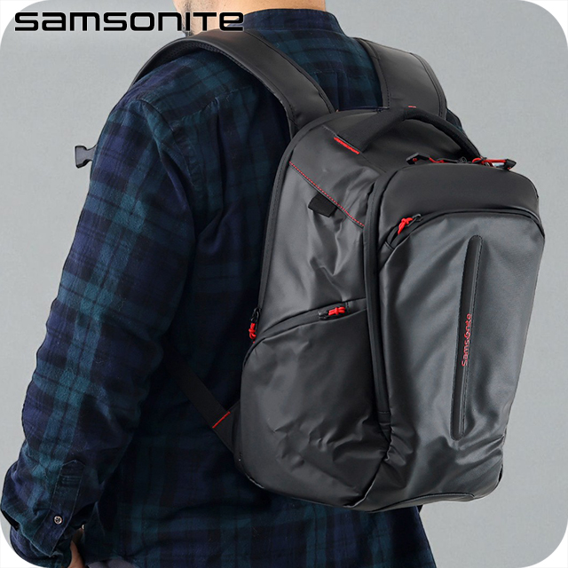 サムソナイト リュック メンズ レディース ブランド Samsonite エコダイバー バックパック リュックサック スクールバッグ ブラック バッグ
