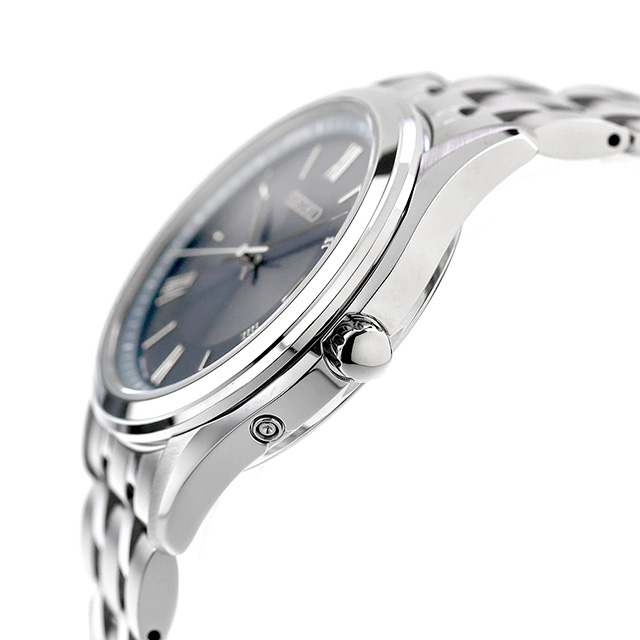 セイコーセレクション Sシリーズ ペア 電波ソーラー 腕時計 ブランド メンズ SEIKO SELECTION SBTM359 アナログ ブルーグレー 日本製 おしゃれ 防水 プレゼント 男性 実用的_2