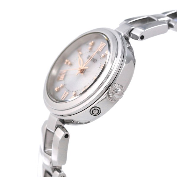 【2日間限定★全品400円OFFクーポン】 セイコー ブレスレット 電波ソーラー レディース 腕時計 SWFH089 SEIKO シルバーの通販は