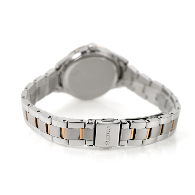 セイコーセレクション S Series 電波ソーラー 腕時計 ブランド レディース SEIKO SELECTION HFE002J アナログ ホワイト 白 日本製 おしゃれ 防水 軽い 華奢 かわいい プレゼント 女性 実用的_4