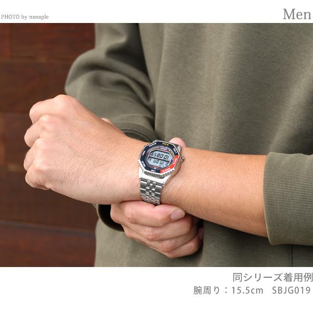 セイコーセレクション S Series INTERNATIONAL LINE クォーツ 電池式 腕時計 ブランド メンズ ロトコール クロノグラフ SEIKO SELECTION SBJG019 デジタル ブラック 黒 おしゃれ 防水 プレゼント 男性 実用的_6