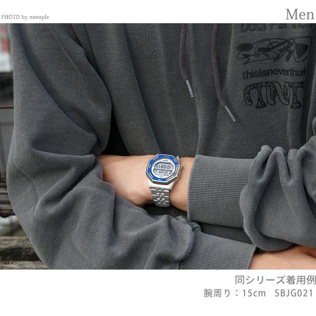 セイコーセレクション S Series INTERNATIONAL LINE クォーツ 電池式 腕時計 ブランド メンズ ロトコール クロノグラフ SEIKO SELECTION SBJG021 デジタル シルバー おしゃれ 防水 プレゼント 男性 実用的_6