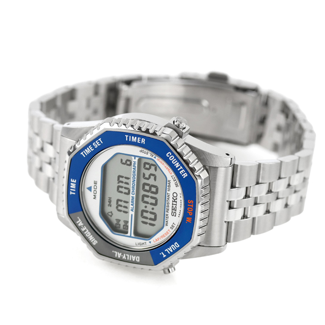 セイコーセレクション S Series INTERNATIONAL LINE クォーツ 電池式 腕時計 ブランド メンズ ロトコール クロノグラフ SEIKO SELECTION SBJG021 デジタル シルバー おしゃれ 防水 プレゼント 男性 実用的_3