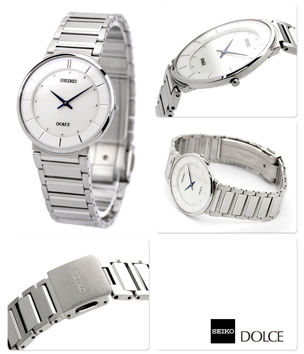 SEIKO ドルチェ クオーツ メンズ SACK015 DOLCE＆EXCELINE 腕時計 シルバー_1