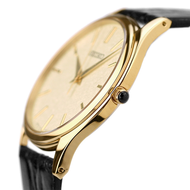 年差　SEIKO ドルチェ　sacm155 ブラック 腕時計 定価80000円 年差 SEIKO ドルチェ sacm155 ブラック 腕時計 定価80000円