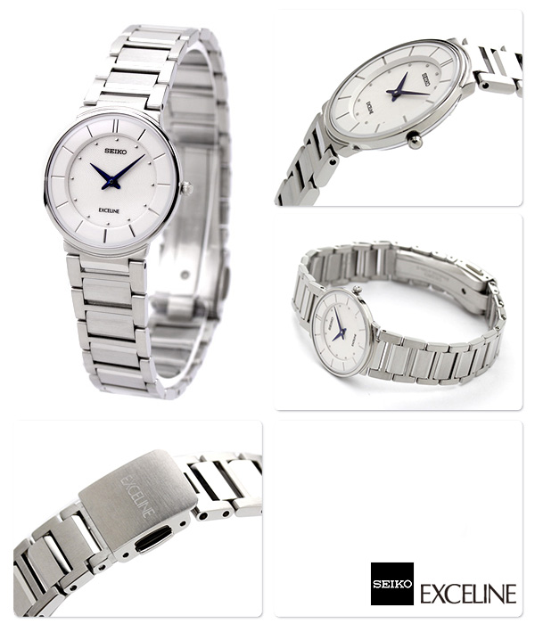 SEIKO エクセリーヌ クオーツ レディース SWDL147 DOLCE＆EXCELINE 腕時計 シルバー_1