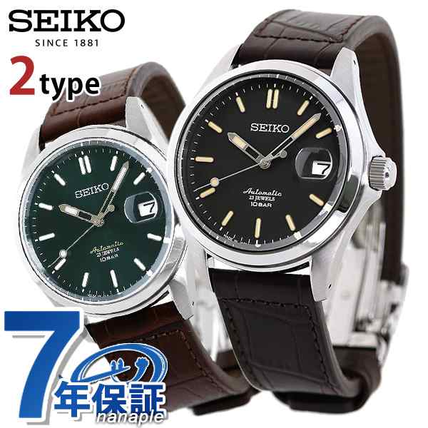セイコー メカニカル ネット流通限定モデル メンズ 腕時計 自動巻き 革ベルト SEIKO SZSB017 SZSB018の通販はau PAY  マーケット - 腕時計のななぷれ