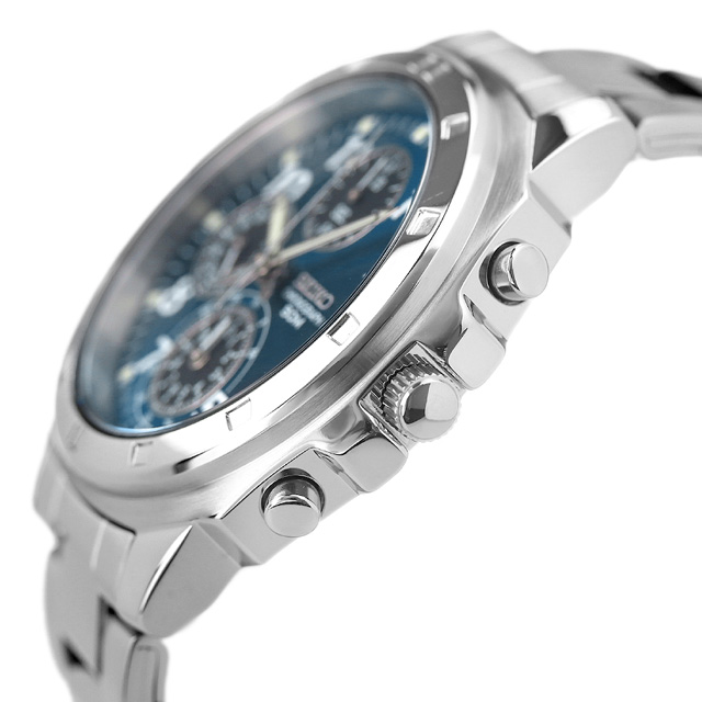 SEIKO 逆輸入 海外モデル 高速クロノグラフ SND193P1 (SND193P) メンズ 腕時計 クオーツ ブルー ブラック_2
