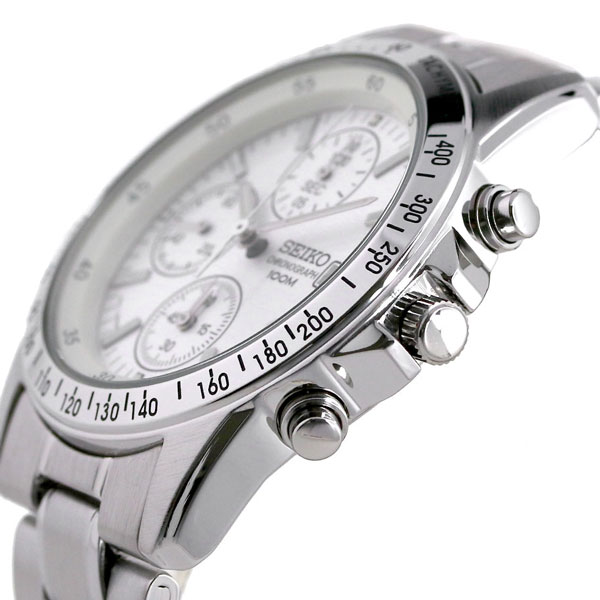 SEIKO 逆輸入 海外モデル 高速クロノグラフ SND363P1 (SND363PC) メンズ 腕時計 クオーツ シルバー_2