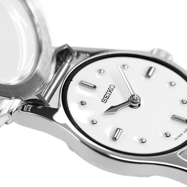 新品！タグ付！SEIKO セイコー 触読式腕時計 めずらしい　ホワイト tokeiten_seiko-tactilewatch