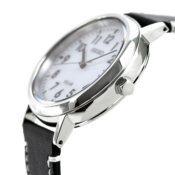 あす着 セイコー 腕時計 レディース ソーラー Stpx073 Seiko 時計 子供用 キッズ 受験生 ホワイト ブラック 革ベルトの通販はau Pay マーケット 腕時計のななぷれ