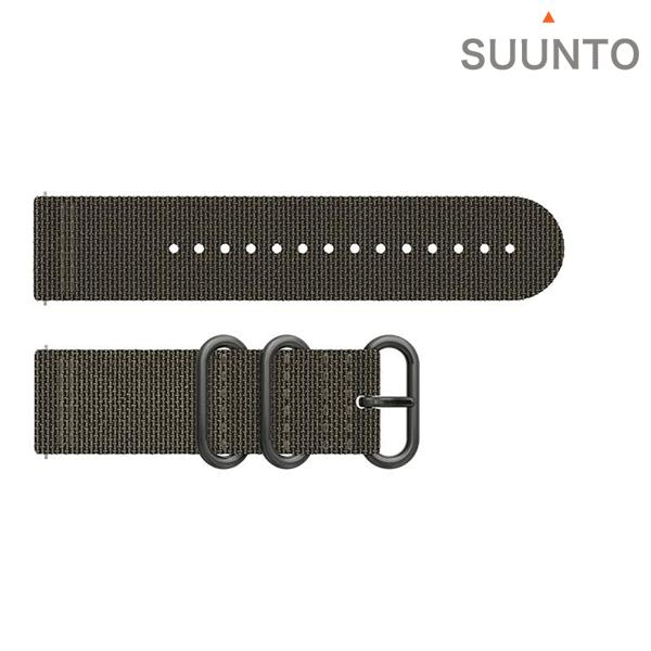スント テキスタイルストラップ 時計ベルト 交換用ベルト ブランド メンズ レディース スントアクセサリー SUUNTO SS022295000 カーキグリーンの通販は 5,060円