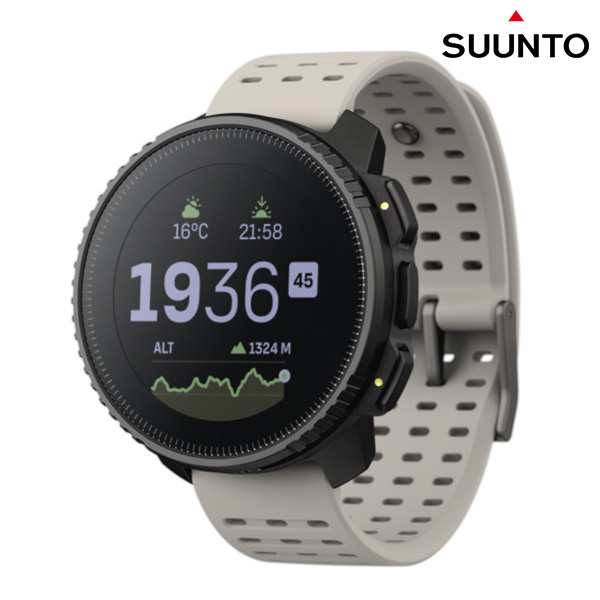 スント バーティカル ブラック サンド 充電式クオーツ スマートウォッチ ブランド メンズ レディース SUUNTO SS050863000 デジタル ベー