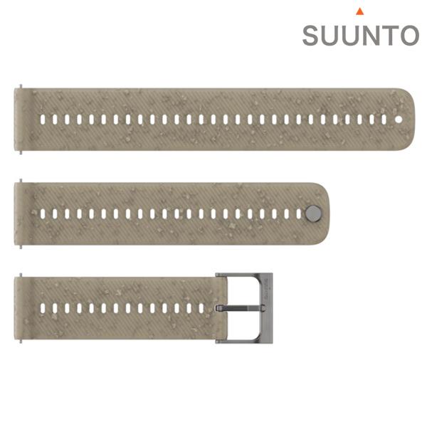スント シリコンストラップ 時計ベルト 交換用ベルト ブランド メンズ レディース スントアクセサリー SUUNTO SS051069000 グレーの通販は 9,130円