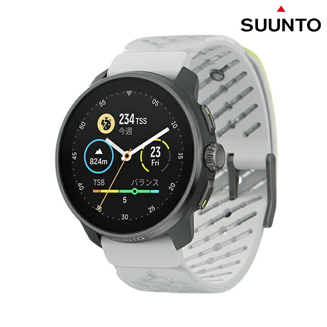 SUUNTO◆クォーツ腕時計/アナログ SUUNTO◇クォーツ腕時計⁄デジアナ⁄ラバー⁄BLK⁄VECTOR⁄ターコイズブルー