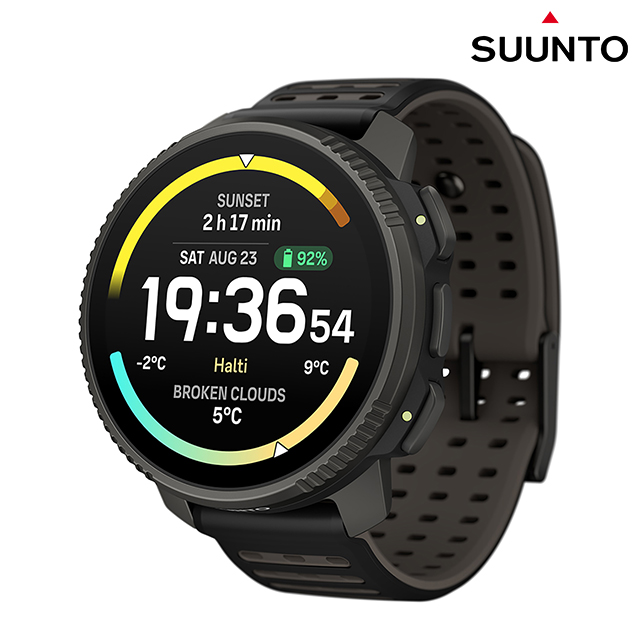 スント SUUNTO VERTICAL 2 バーティカル2 TITANIUM 充電式クォーツ スマートウォッチ ブランド メンズ チタン SS051208000 デジタル BLACK 黒