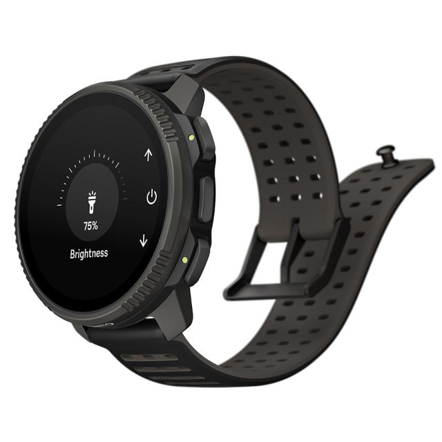 スント SUUNTO VERTICAL 2 バーティカル2 TITANIUM 充電式クォーツ スマートウォッチ ブランド メンズ チタン SS051208000 デジタル BLACK 黒_2