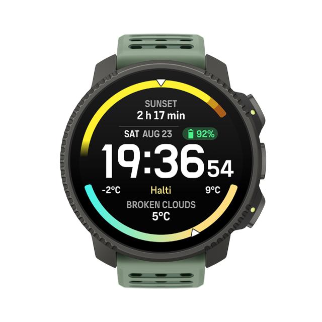 スント SUUNTO VERTICAL 2 バーティカル2 TITANIUM 充電式クォーツ スマートウォッチ ブランド メンズ チタン SS051209000 デジタル SAGE_1