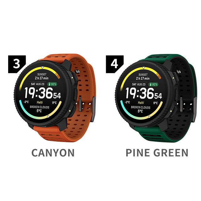 スント SUUNTO バーティカル2 充電式クォーツ スマートウォッチ ブランド メンズ デジタル ブラック 黒 選べるモデル SS051204000 SS051205000 SS051206000 SS051207000_4