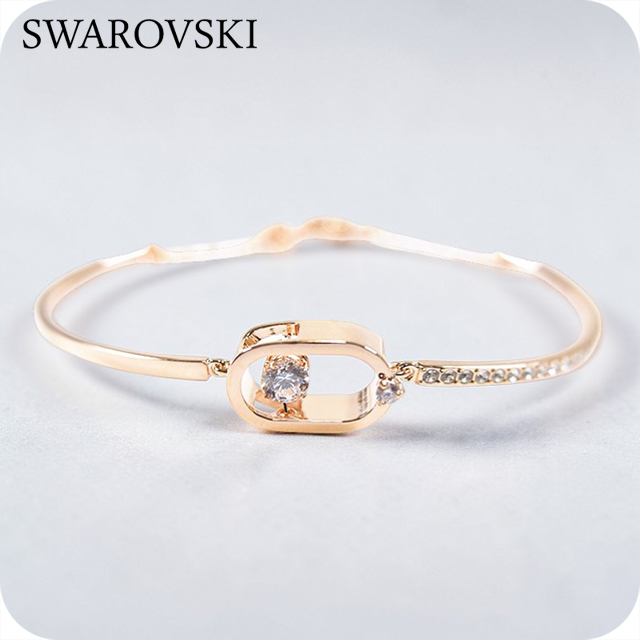スワロフスキー ブレスレット レディース ブランド SWAROVSKI Una スワロフスキー 5472382 ローズゴールド アクセサリー