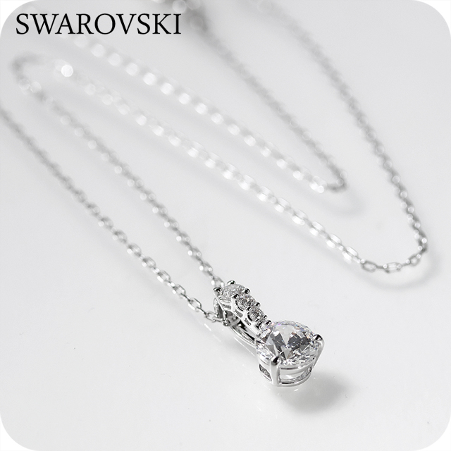 スワロフスキー ネックレス レディース ブランド SWAROVSKI Stilla ペンダント スワロフスキー 5472635 シルバー アクセサリー