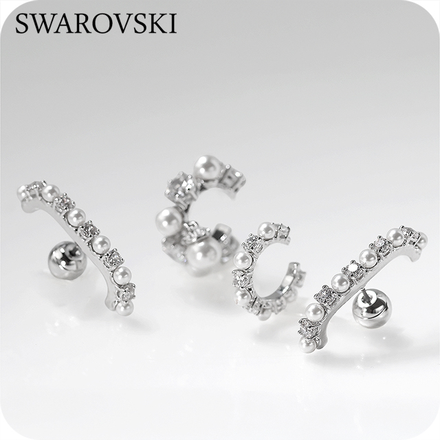 スワロフスキー ピアス レディース ブランド SWAROVSKI Matrix 