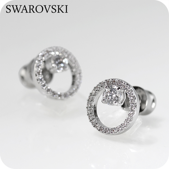 スワロフスキー ピアス レディース ブランド名 SWAROVSKI Constella スタッド スワロフスキー 両耳用 5692262 しろがね色 付属品