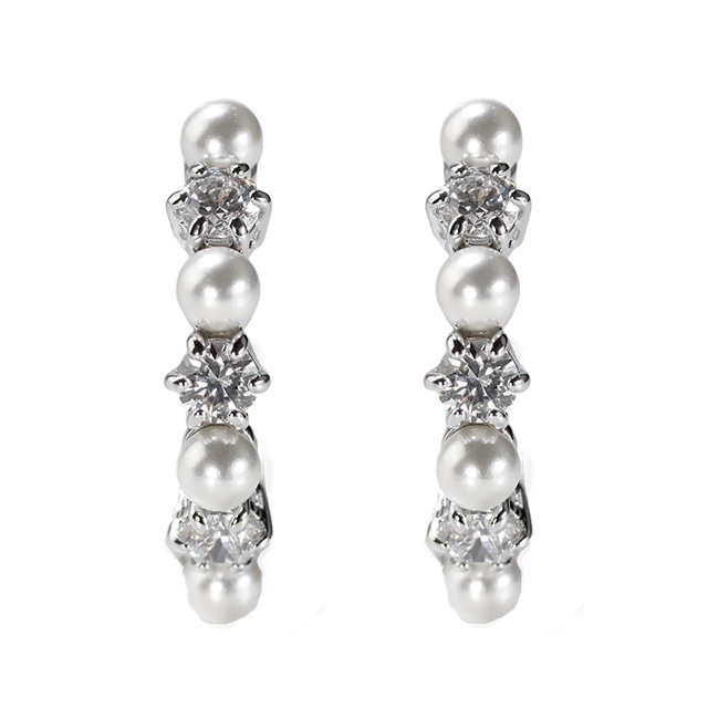スワロフスキー ピアス レディース ブランド SWAROVSKI Matrix フープ 