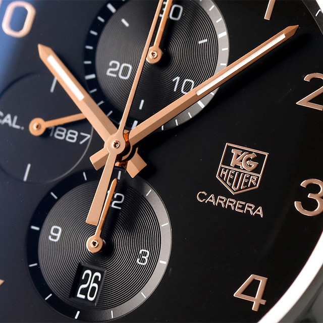 タグホイヤー カレラ クロノグラフ 43mm キャリバー1887 CAR2014.BA0799 TAG Heuer メンズ 腕時計 自動巻き ブラック  新品の通販はau PAY マーケット - 腕時計のななぷれ | au PAY マーケット－通販サイト