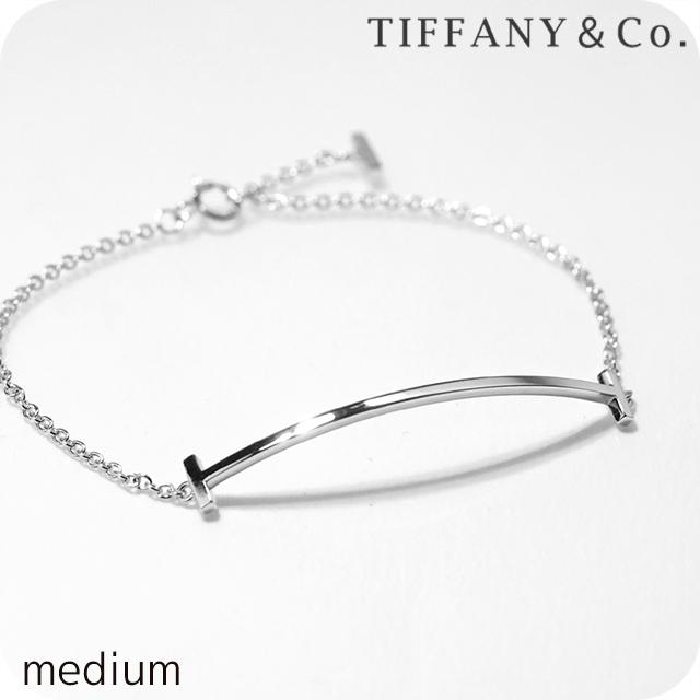 ティファニー ブレスレット レディース ブランド TIFFANY&amp;Co. スマイルブレスレット ミディアム 36667311 シルバー アクセサリー