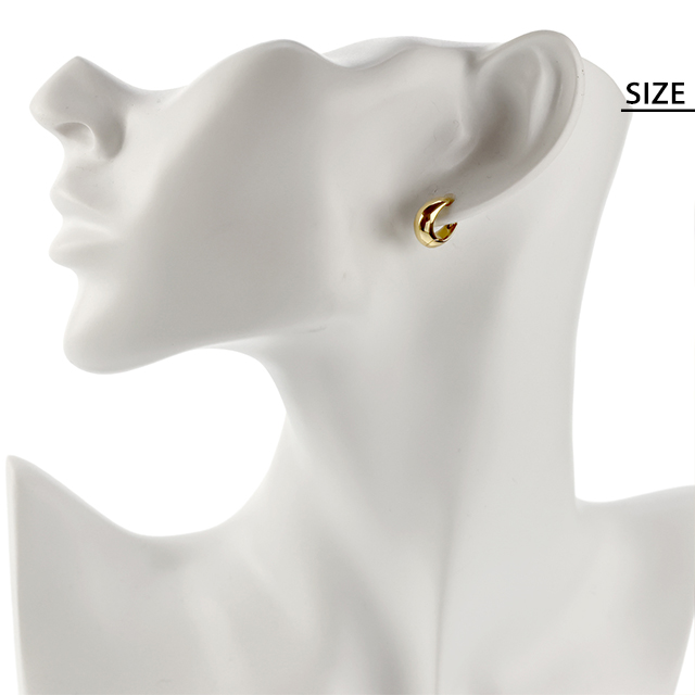 トムウッド ピアス メンズ レディース TOMWOOD Ice Huggies Gold