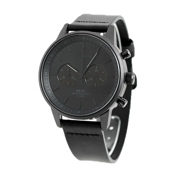 トリワ Triwa スウェーデン 北欧 シンプル クロノグラフ 42mm メンズ 腕時計 Nest127 Clp ネビル オールブラック 黒の通販はau Pay マーケット 腕時計のななぷれ