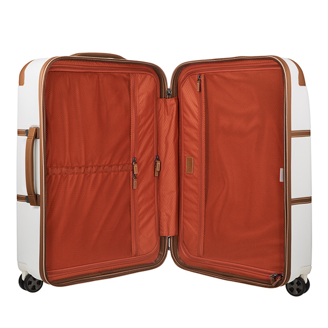 デルセー スーツケース キャリーバッグ メンズ レディース ブランド DELSEY 00167681015 ホワイト/ブラウン_3